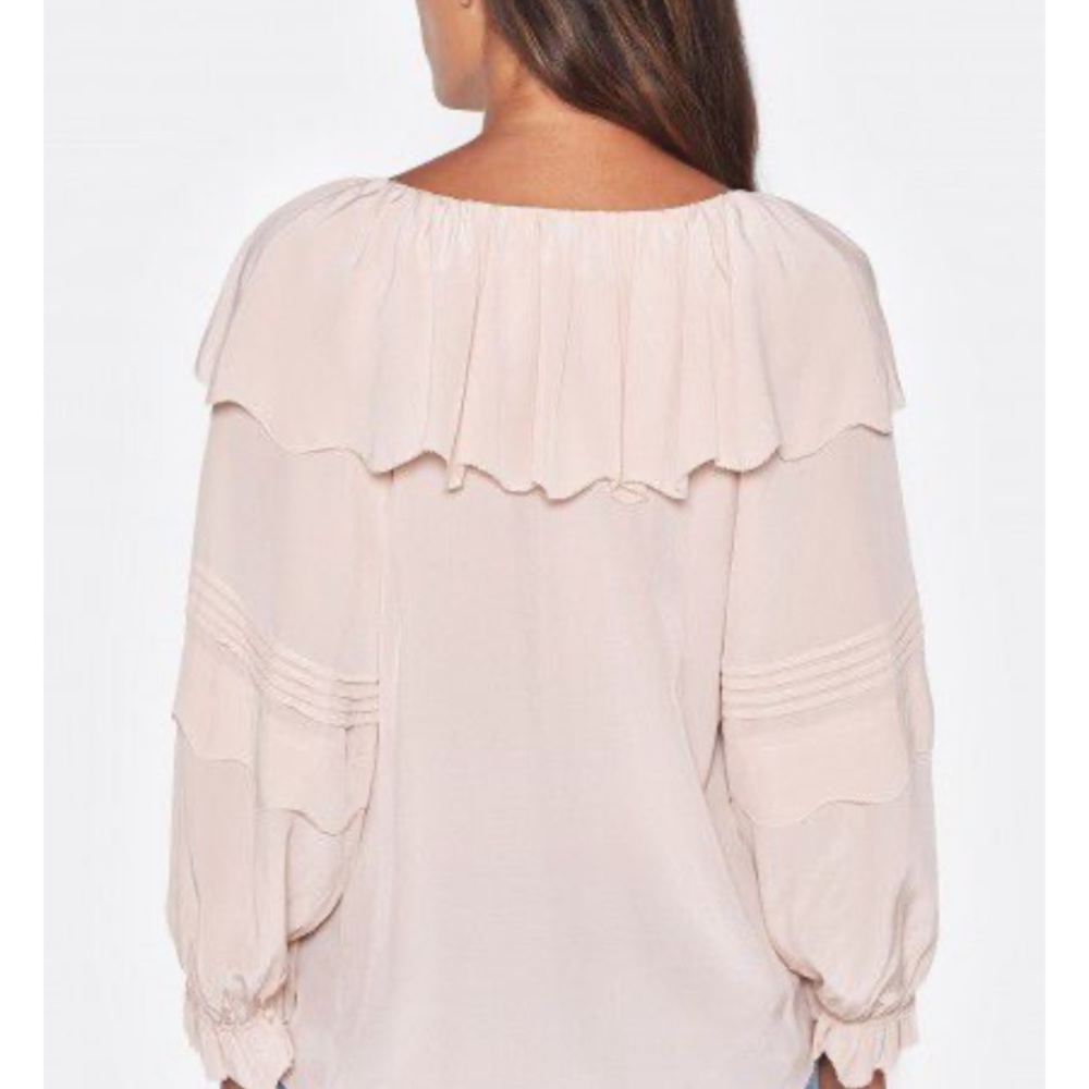 JOIE Silk blush pink top NWT - Picture 2 of 4